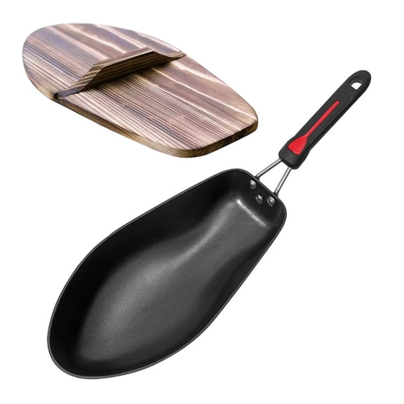 Aluminum Alloy Fish Cooking Pan with 3D Technology and Easy Cleaning Coating Design Kitchen Fry Pan for Family Meals