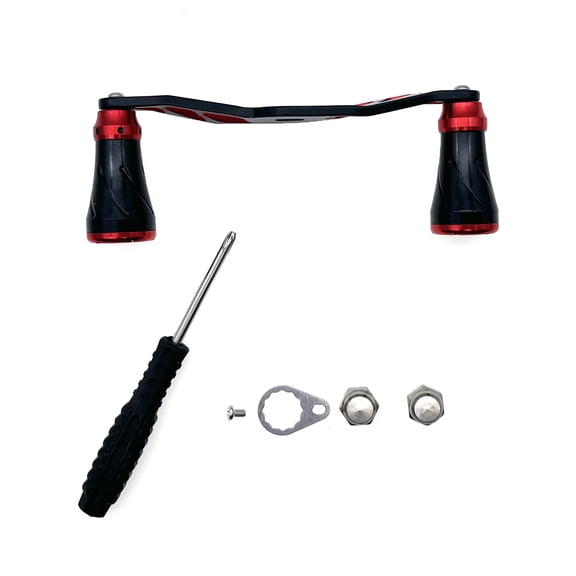 Aluminum Alloy Fishing Reels Handle Baitcasting Trolling Reels Rockers Light weight Fishing Reels Replacement Part