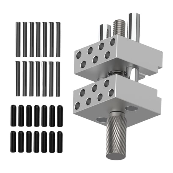 Aluminum Alloy Flexible Adjustable Vise Ideal For Home DIYer Workshop Use Featuring Flexible Adjustment & Secure Grip