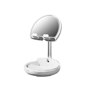 Aluminum Alloy Foldable Tablet Mobile Phone Desktop Universal Stand Desk Holder Adjustable Desk Bracket Smartphone Stand
