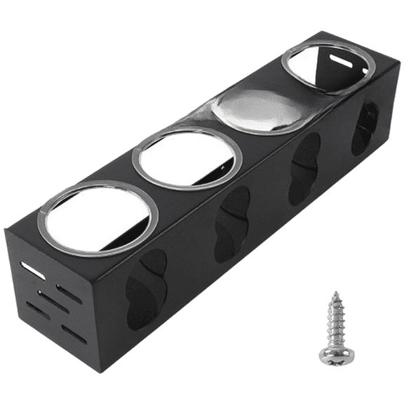 Aluminum Alloy For Rv Kitchen Spice Rack 4 Hole Organizer With Bottles Noise
