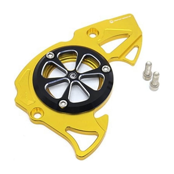 Aluminum Alloy Front Chain Sprocket Guard Protector Cover Dustproof Motorcycle Gear Cover For 15 3 4 R15M MT15 XSR155