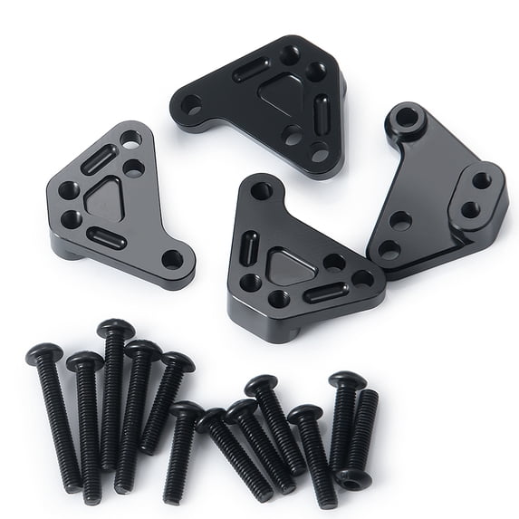 Aluminum Alloy Front Rear Shock Towers Mount for Maxx WideMAXX #89086-4 Monster Truck 1/10 RC Car Model Upgrade Parts