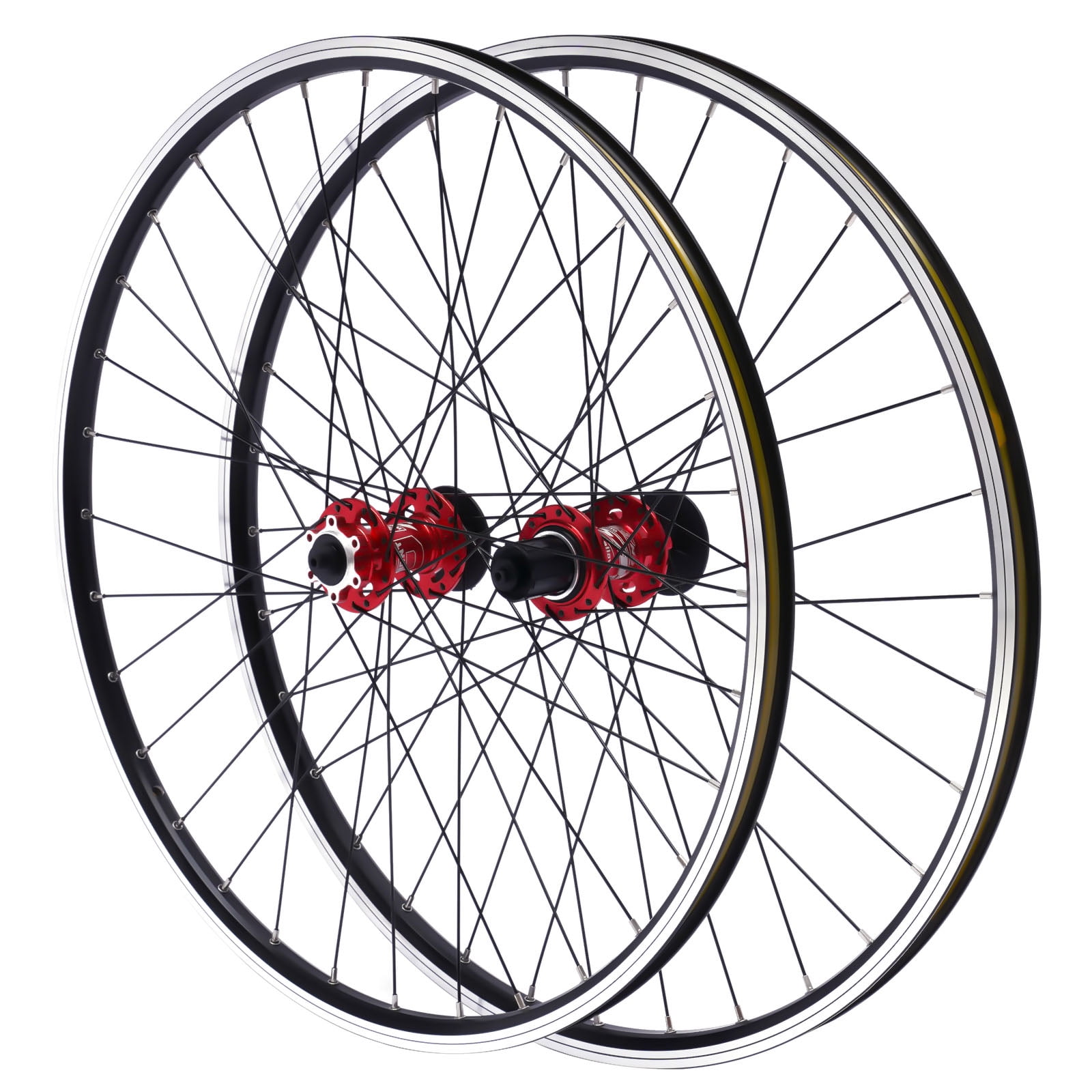 Aluminum Alloy Front and Rear Bicycle Wheelset, Strong Bearing Capacity ...