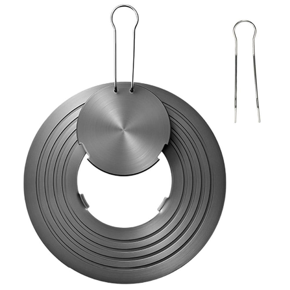 Aluminum Alloy Gas Stove Diffuser Plate Non-Stick Coating Heat Conduction Plate Evenly Heats Non-Slip Removable Stove Hob Rings
