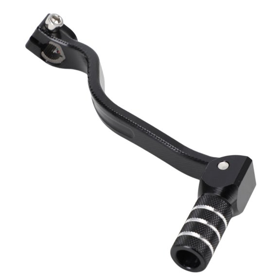 Aluminum Alloy Gear Change Lever for KX85 KX100 Dirt Bike, Folding Toe Peg Clamp End Part Used in Garage Workshop Daily Tasks