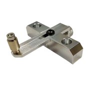 Aluminum Alloy Guitar Routing Template Tool with Depth Control for Binding Channels and Inlay Work