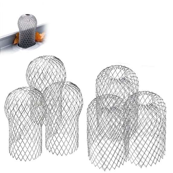 Aluminum Alloy Gutter Guard Filter, Mesh Drain Screen for Leaves and ...