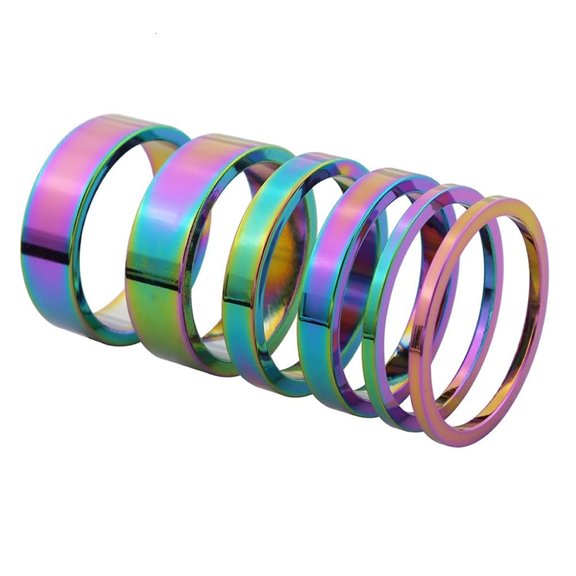 Aluminum Alloy Headset Spacers Bicycles Front Fork Washer Headset Stem Washer