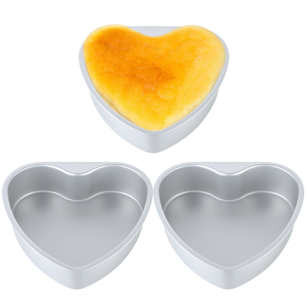 Aluminum Alloy HeartShaped 10Inch Baking Molds, Cake Moulding Pans