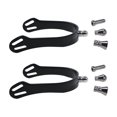 Spurs Rider Aluminum Alloy Horse Spur Western Boy Spur Boot Decoration With 4 ...
