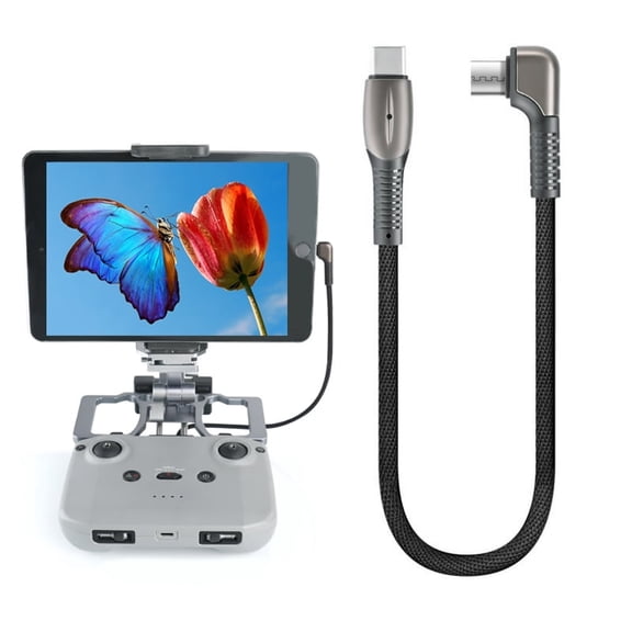 Aluminum Alloy Housing Cable Data Cable for DJI Mavic 3 /Mini 3 Pro /Air 2S/Mini 2,Style: Type-C Type-C