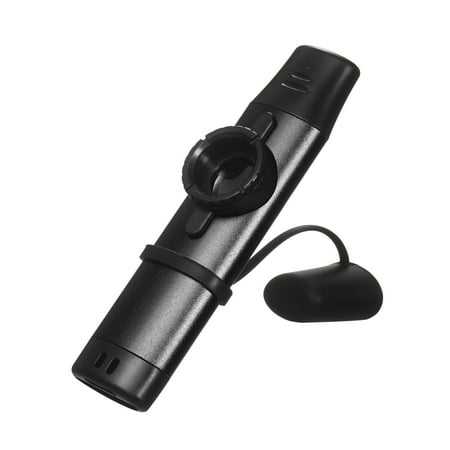 Aluminum Alloy Kazoo Woodwind Instrument Musical Instrument for Beginners Black
