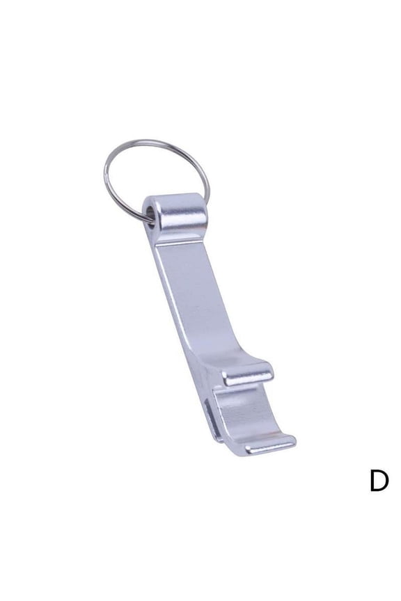 Aluminum Alloy Keychain Bottle Opener Multi Tool For Jars And Cans