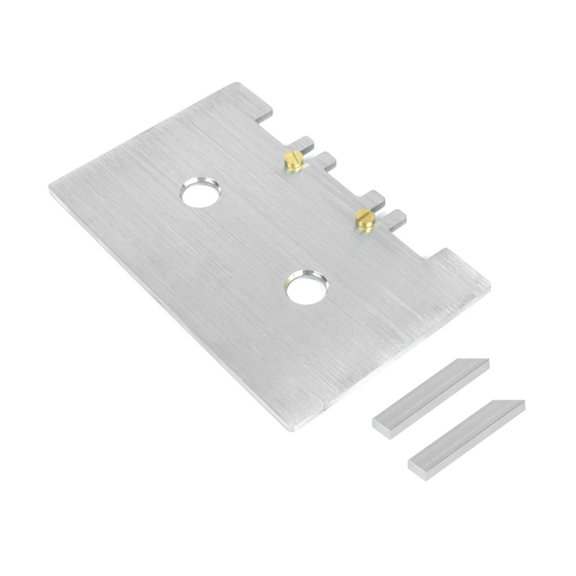 Aluminum Alloy Metal Check with Head & Guide Gauge Mechanical Alignment Tape Recorders Gauge with Calibration Rod