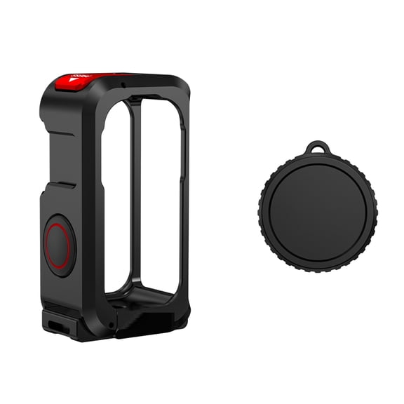 Aluminum Alloy Metal Frame Case Lens Cap For Osmo Nano Action Camera Expansion Frame Protective Edge Cage Protective Frame Case Expansion Accessory for Nano