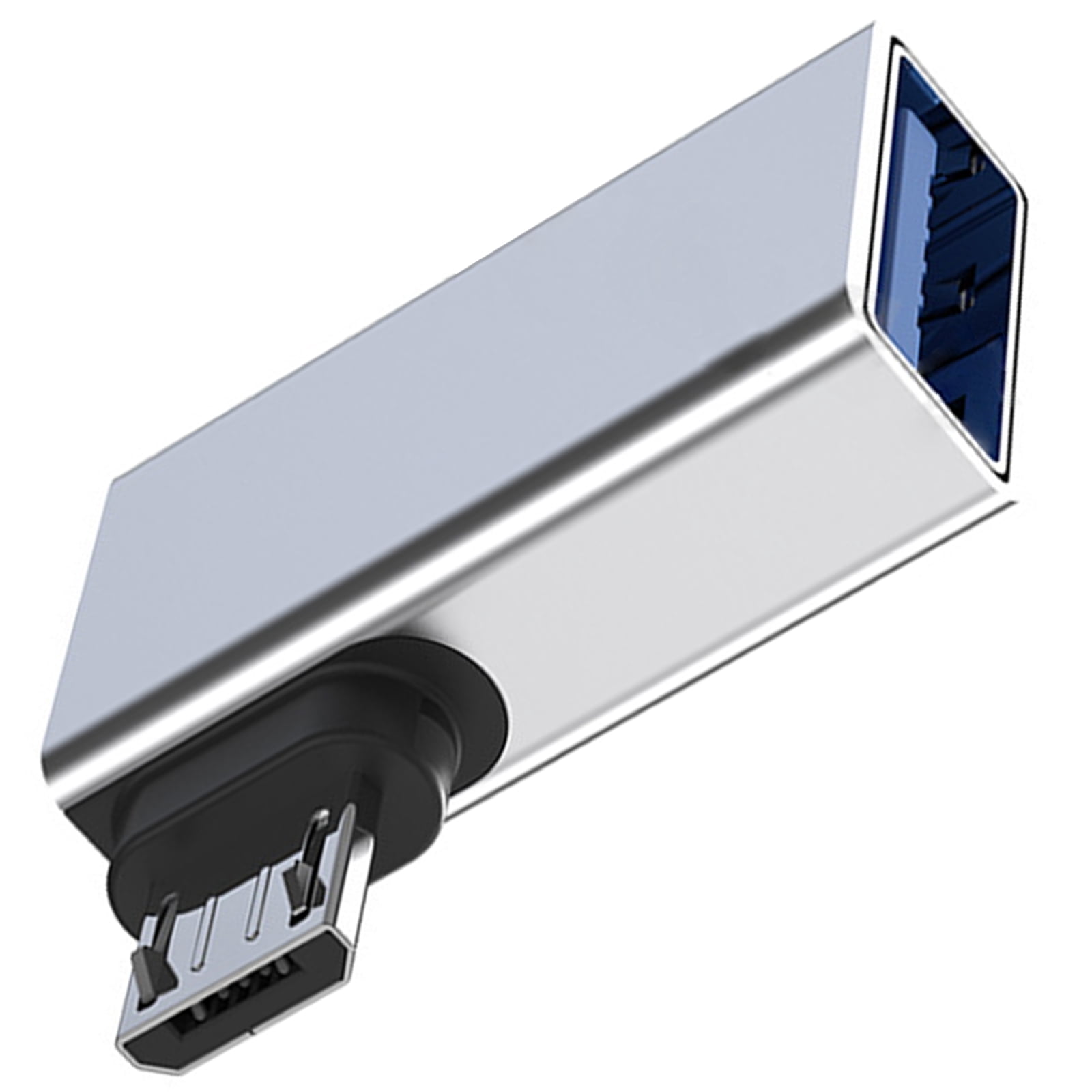 Aluminum Alloy MicroUSB To USB A Adapters Plugs and Play Solution For ...