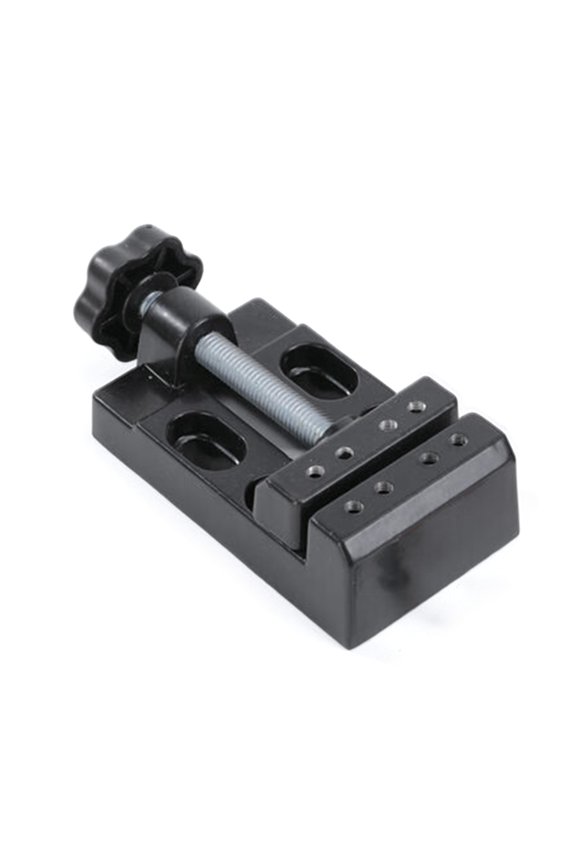 Aluminum Alloy Miniature Vise for Jewelry Crafting & Watch Repair with Adjustable Base