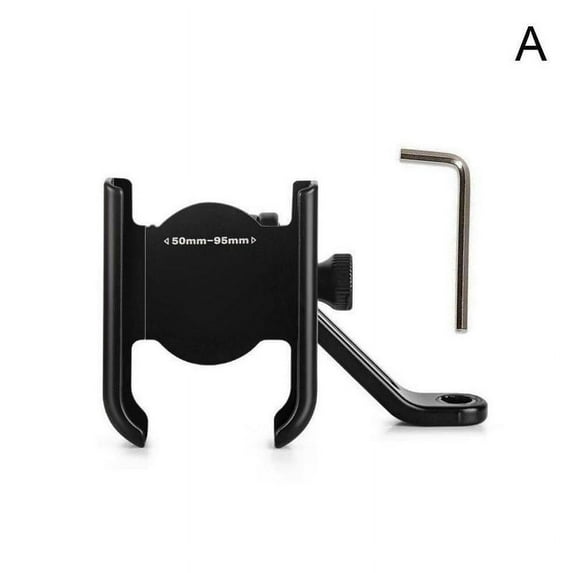 Aluminum Alloy Motorcycle Bike Phone Holder Bicycle Gps Bracket Bike Support Clip Mirror Bicycle Handlebar Mobile Phone Holder
