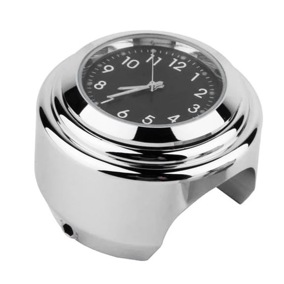 Aluminum Alloy Motorcycle Gauge, Waterproof Noctilucent Function, Easy Install on 22mm-25mm Handlebars, Shock Resistant with Durable Use for Long-Term Reliability