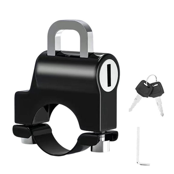 Aluminum Alloy Motorcycle Helmet Lock: Rustproof, Compact and Practical for Bikers