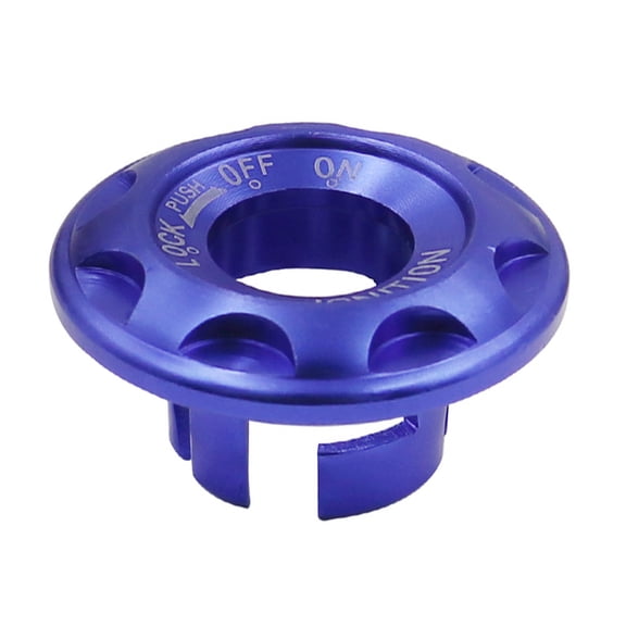 Corrosions Resistant Aluminum Lock Housing For Bikes Theft Prevention Mechanism Ignitions Lock Cover Decors