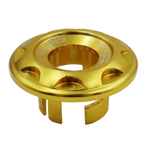 Aluminum Alloy Motorcycle Ignitions Lock Cover Anti Theft Upgrade Easy Installation Universally For Bike Modification
