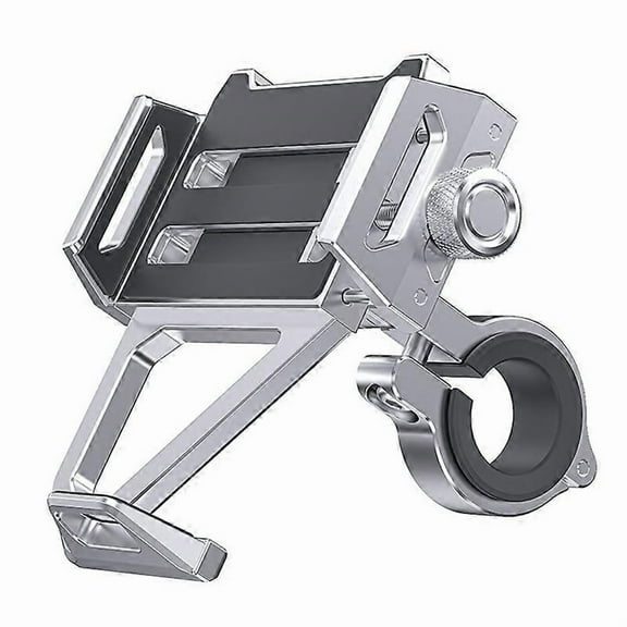 Aluminum Alloy Motorcycle Shockproof Phone Holder Bicycle Riding Navigation Holder