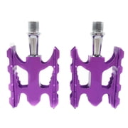 Aluminum Alloy Mountain Bike Pedals Lightweight Fiber Platform Pedals for BMX