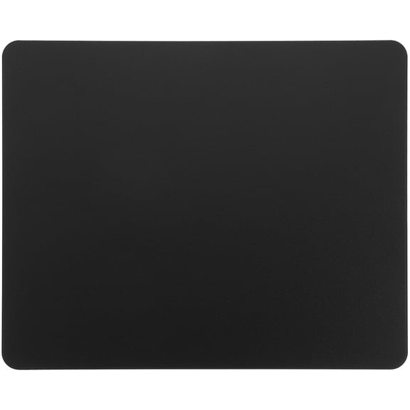 CIMAXIC Double Side Aluminum Mouse Pad Hard Metal Ultra Thin Black for Gaming and Office