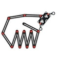 thumbnail image 1 of Aluminum Alloy Multi-function 6/12fold Ruler Angle Finder Universal Angler Ruler, 1 of 19