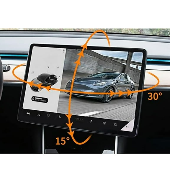 Aluminum Alloy Navigation Screen Mount with Swivel Function for Tesla Model 3 and Model Y