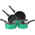 thumbnail image 1 of Aluminum Alloy Non-Stick Cookware Set, Pots and Pans - 8-Piece Set, 1 of 7