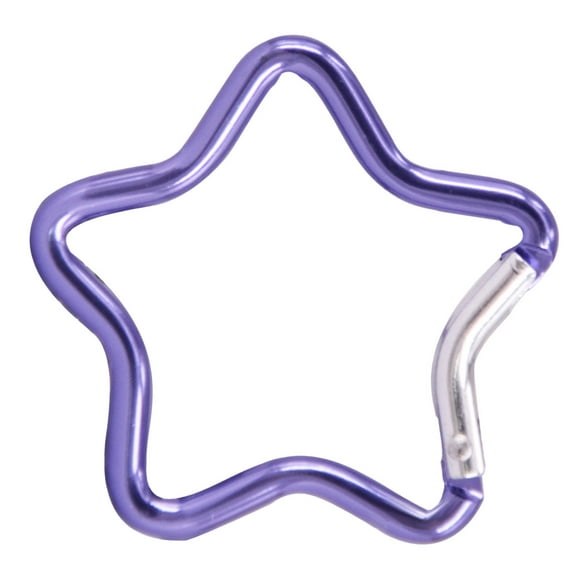Aluminum Alloy Outdoor Star Shaped Spring Snap Locking Carabiner Clip For Backpack Camping