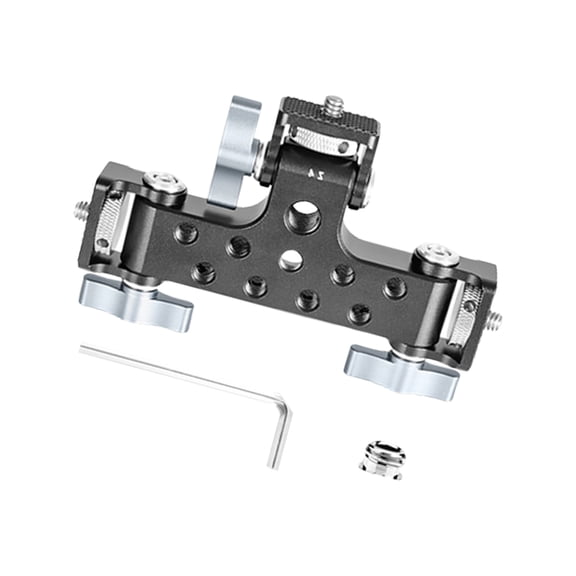 Aluminum Alloy PTZ Base with 180 Degree Rotation 3-Position Stand for Photoshoots Angles and Camera Setsup