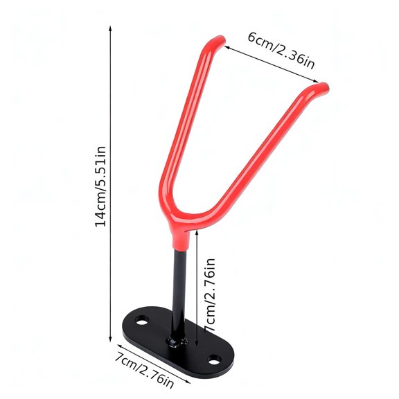 Aluminum Alloy Painting Spray Holder Stand With Rubber Protection, Wall Mount Hook Rack For Secure Tool Storage, Heavy Duty Balanced Design For Workshop And Home Use, Dark Gray