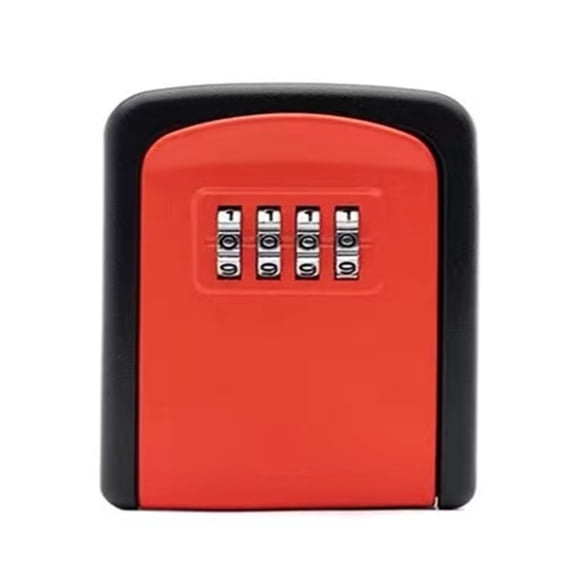 Aluminum Alloy Password Key Lock Box , Wall Mounted Key Safe Waterproof Outdoor Key Box 4 Bit Password Key Safe Lock Box ,Security and Anti-Theft