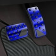 thumbnail image 1 of Aluminum Alloy Pedal Cover for Jeep Grand Cherokee 2011-2024 2025 Dodge Durango 2011-2024 2025 No Drilling Aluminum Brake and Accelerator Pedal Covers 2PCS(Blue), 1 of 18