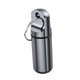 thumbnail image 1 of Aluminum Alloy Pill Box Keychain, Metal Sealed Storage Container for Travel, Waterproof Mini Pill Case for Emergency and Outdoor Use, 1 of 5