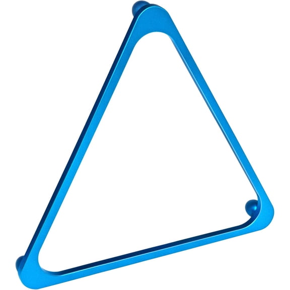 Aluminum Alloy Pool Ball Rack Billiard Ball Triangle Rack for 2-1/4" Pool Balls, Pool Table Ball Holder Positioning Rack