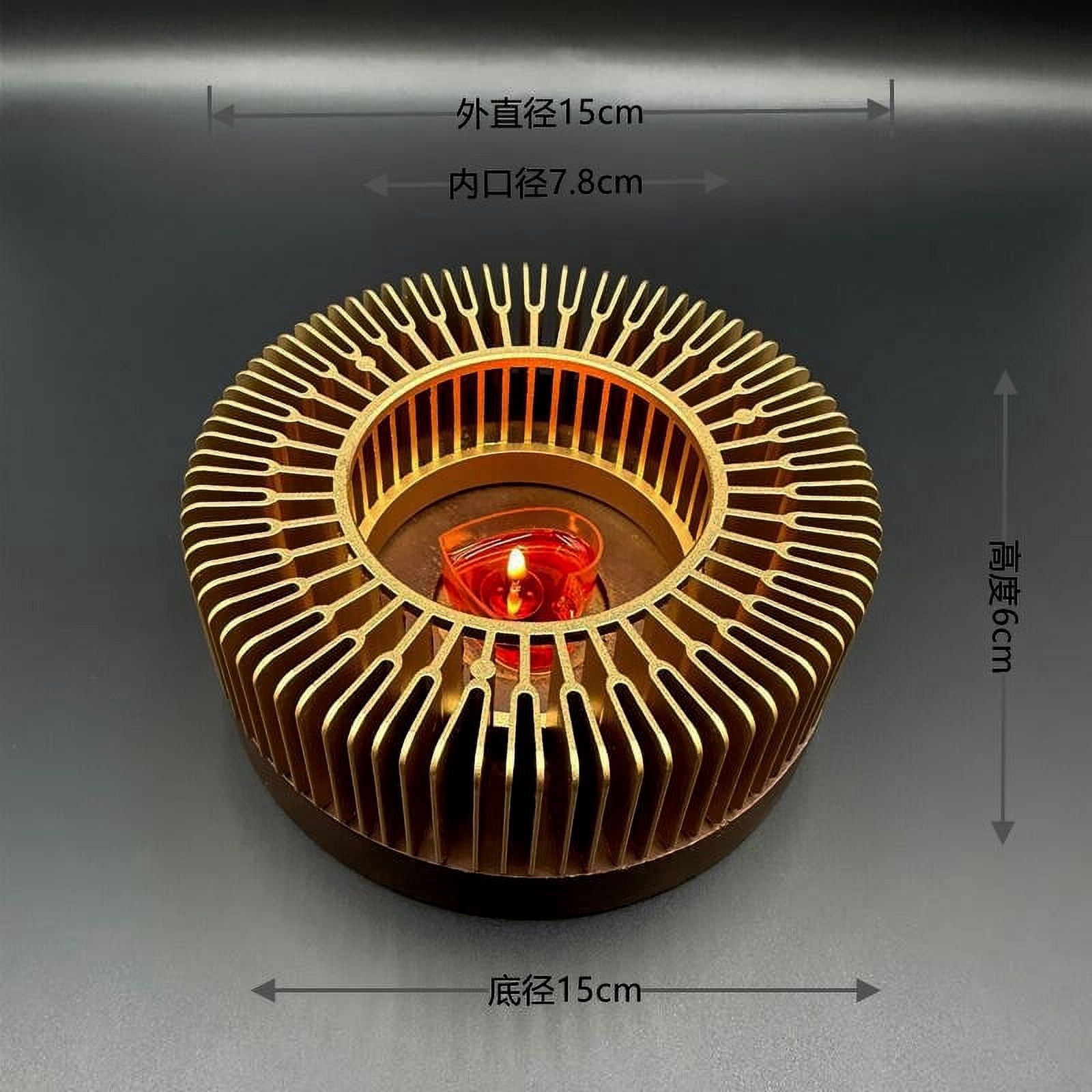 Aluminum Alloy Processing Teapot Warmer Accessories Tea Warmer Candle Holder Tea Cooker Warm Tea Stove Alcohol Lamp Bottom