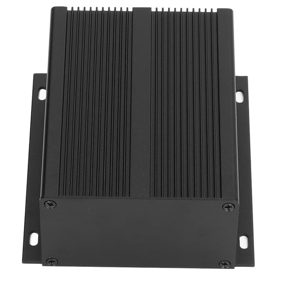 Aluminum Alloy Project Box Circuit Board Enclosure DIY Electronics Junction Case Matte Black Power Distribution Housing 2.1 x 4.6 x 5.1 Inches / 53 x 116 x 130 mm
