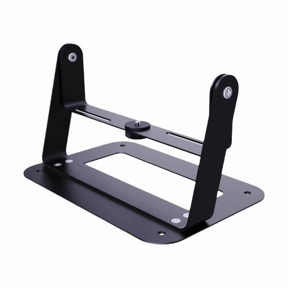 Aluminum Alloy Projector Stand With 360 Degree Rotation And Sturdy Base Desk Holder For Home Theater And Office Use