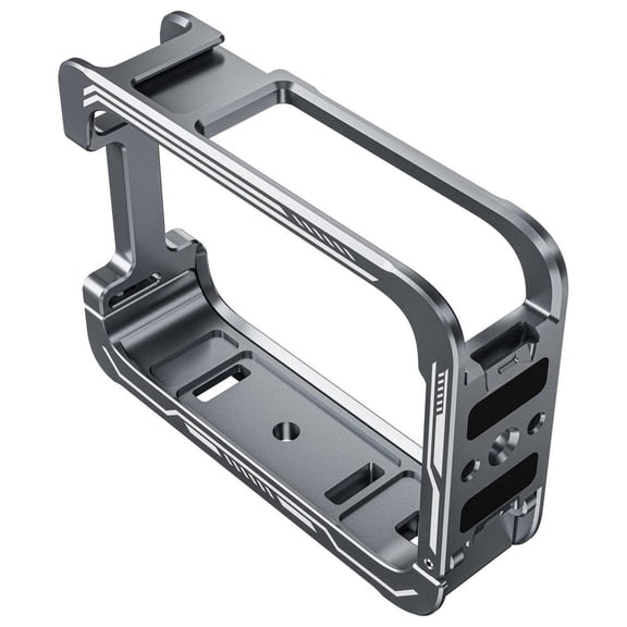 Aluminum Alloy Protective Frame Expansion Adapter for DJI OSMO 360 Panoramic Camera,Lightweight Camera Rabbit Cage,Long-lasting Cage with Full Function Access