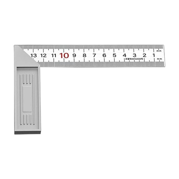 Aluminum Alloy Protractor Measuring Square Right Angles Ruler For Crafting Measurements Home Improvement & Construction