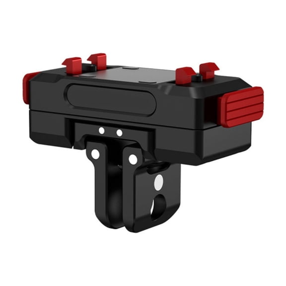 Aluminum Alloy Quick Release Mount With Silicone Pad For Secure Camera Attachment Smooth 360 Degree Rotation