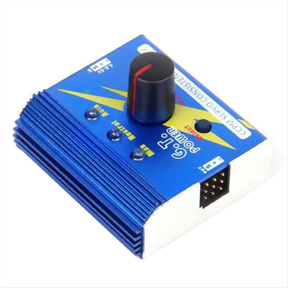 Aluminum Alloy RC Servo Tester ESC Electronic Speed Controller Checker for RC Drone Car Boat RC Servo Tester,1 x Servo Tester,Blue