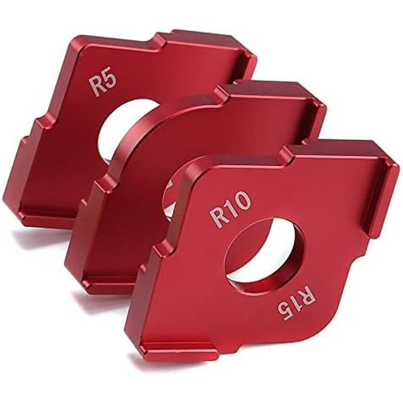 Aluminum Alloy Radius Jig Router Templates Radius Quick-Jig Router Bit Templates Routing Woodworking Radius Round Corners Tools(R5 R10 R15 R20 R25 R30)