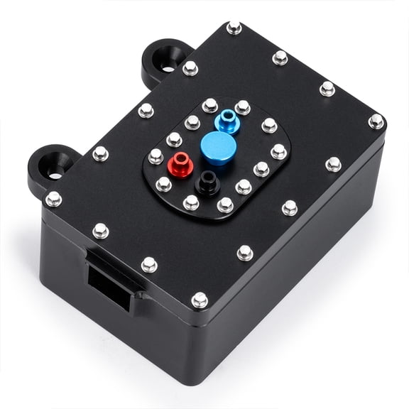Aluminum Alloy Receiver Box Fuel Cell Equipment Box 60*40*26mm for 1/10 Axial SCX10 Capra PRO VS4-10 Phoenix TRX4 TRX6 TF2