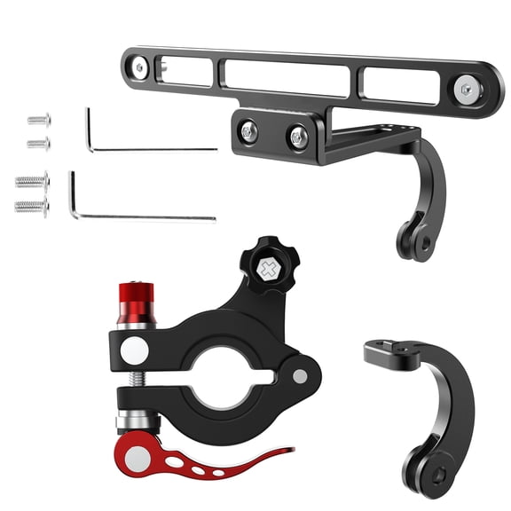 Aluminum Alloy Remote Control Bracket for DJI RC Pro/Smart Controller Handlebar Mount for Riding and Shooting